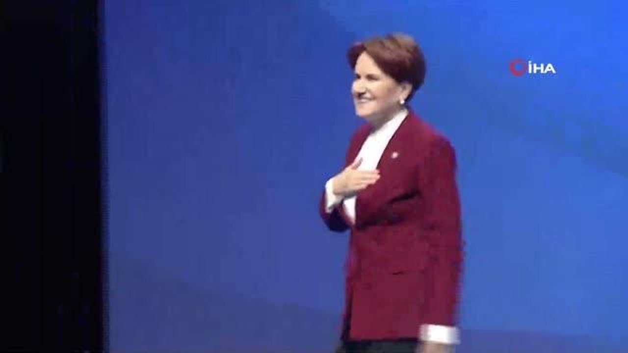 Meral Akşener: "İYİ Parti birinci parti olacak, elbette başbakan Meral Akşener olacak"