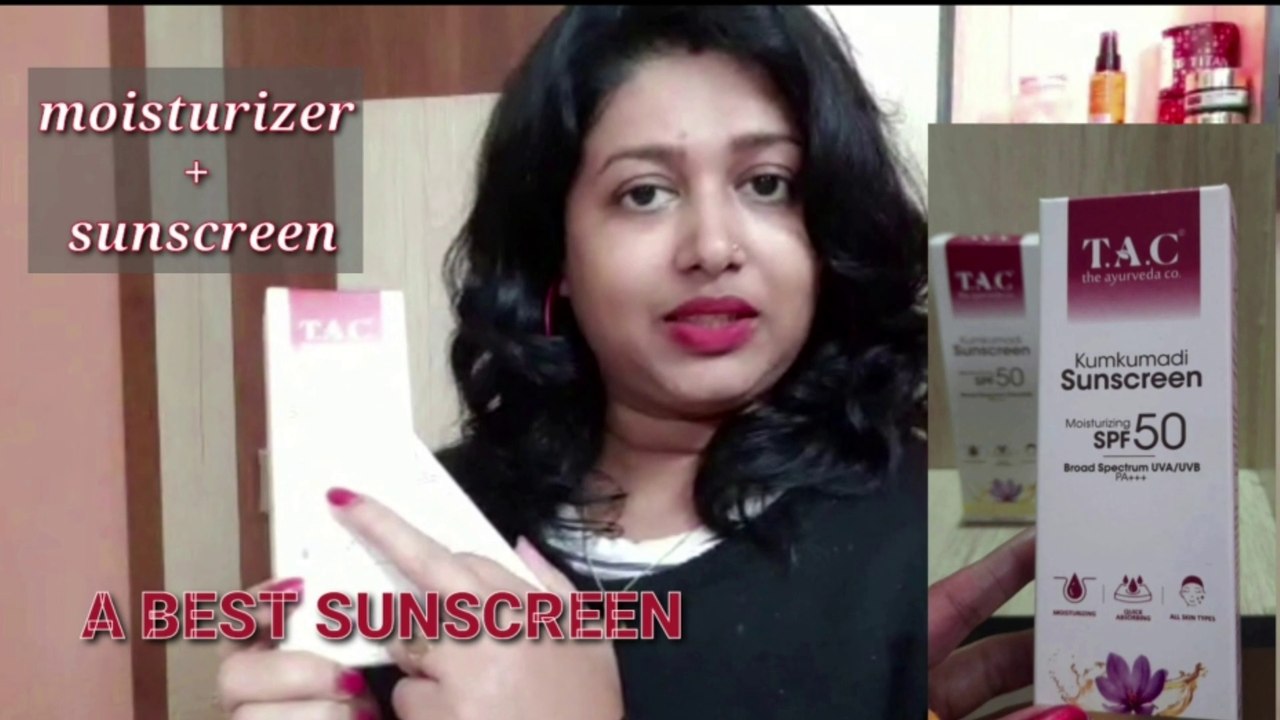 moisturizer plus sunscreen / SUNSCREEN/TAC kumkumadi sunscreen
