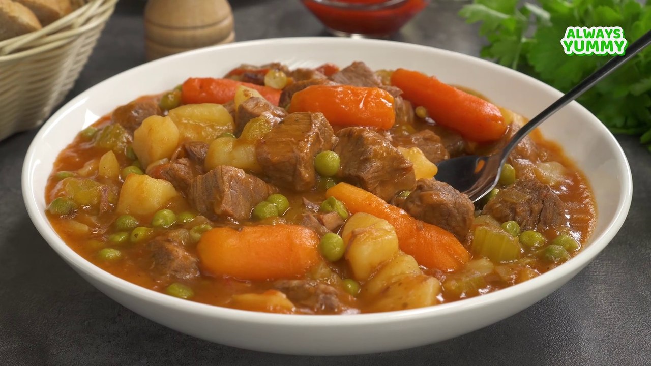 How To Braise Beef with Veggies BEEF & Vegetables STEW! Recipe by