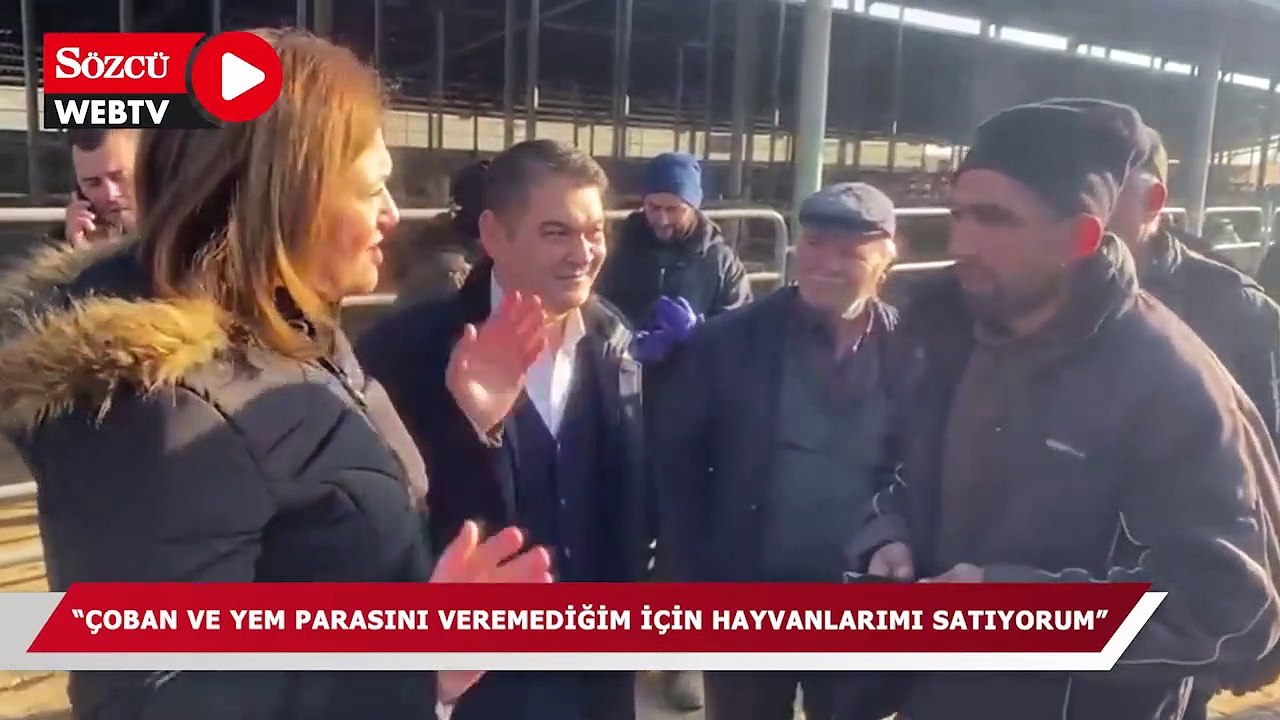 Hayvancılığın geldiği noktayı bu sözlerle özetledi: Çoban ve yem parasını veremediğim için hayvanlarımı satıyorum