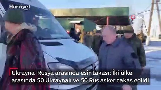 Ukrayna-Rusya arasında esir takası: İki ülke arasında 50 Ukraynalı ve 50 Rus asker takas edildi