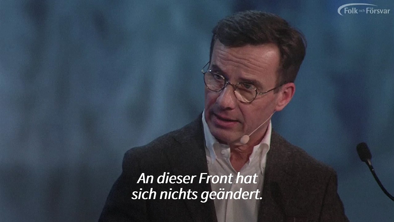 Kristersson: Können oder wollen der Türkei bestimmte Dinge nicht geben