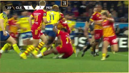 TOP 14 - Résumé ASM Clermont-USA Perpignan: 31-20 - J15 - 2022-2023