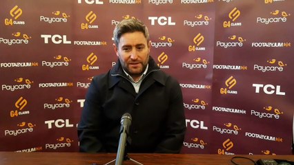 Lee Johnson reaction after 3-2 win at Motherwell
