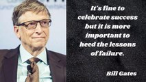 Millionaire Bill Gates speaking on poor people and they will suffer due to climate change