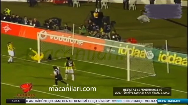 Beşiktaş 1-0 Fenerbahçe [HD] 11.04.2007 - 2006-2007 Turkish Cup Semi Final 1st Leg