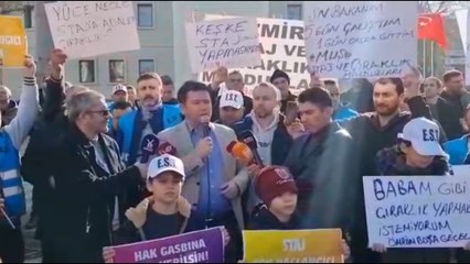 Staj mağdurları Bursa'dan iktidara seslendi: Haksız uygulamayı çözün