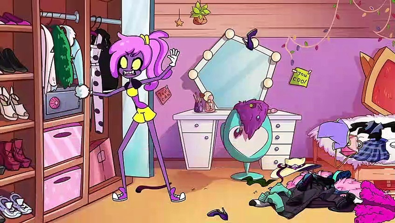 TRUE ORIGIN OF MOMMY LONG LEGS | Huggy Wuggy in School | Teen-Z part 2