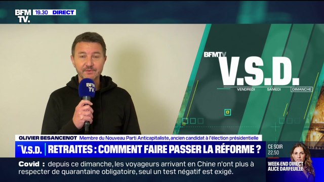 Réforme des retraites: C'est peut-être le droit à la retraite pour les vivants qui est remis en cause , affirme Olivier Besancenot