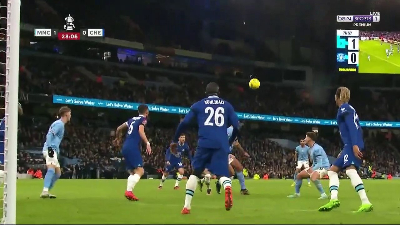 ملخص مباراة مانشستر سيتي وتشيلسي 4 0 كاس الاتحا...