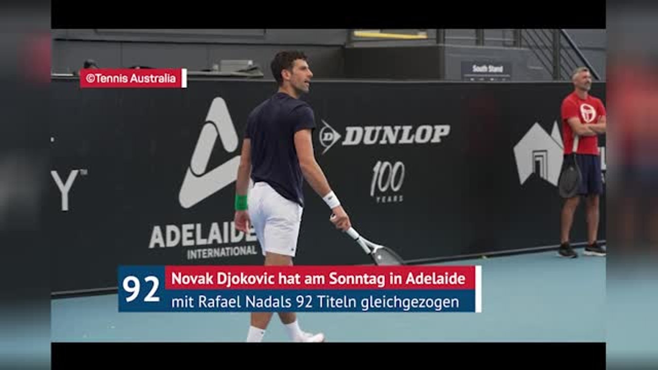 Djokovic und Nadal: Kopf an Kopf