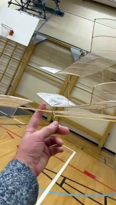 Biplane Penny Plane Takes Flight