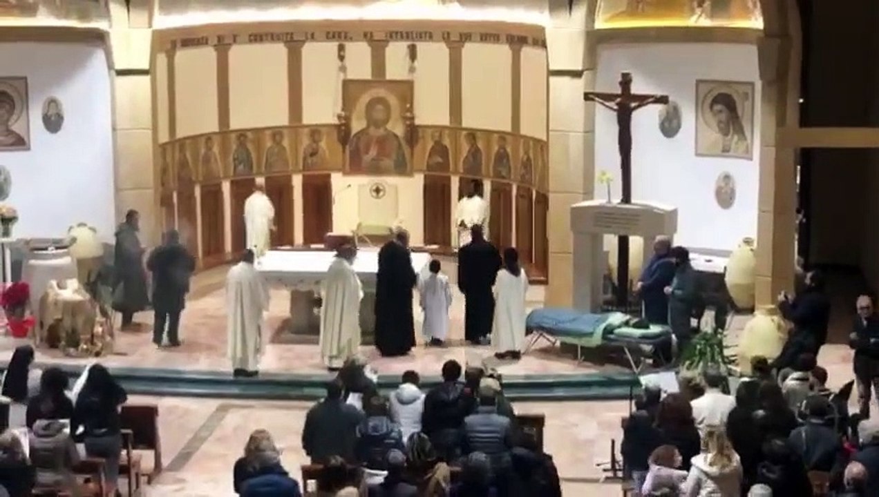 Palermo, anche Biagio Conte partecipa alla messa del Battesimo di Gesù