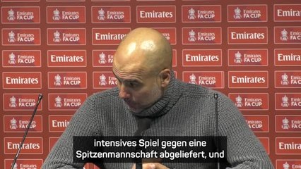 Guardiola nach Chelsea: "Intensives Spiel"