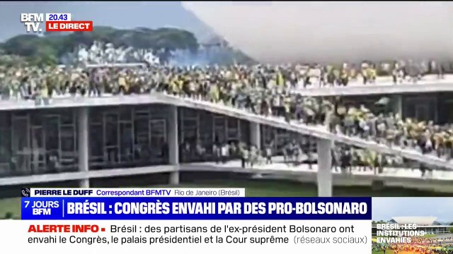 Brésil: le palais présidentiel envahi et vandalisé par des partisans de l'ex-président Jair Bolsonaro