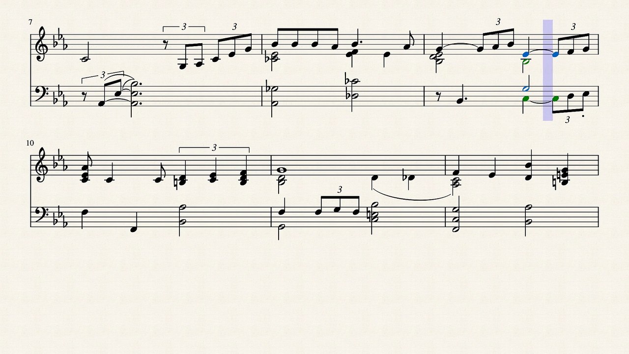 Misty (Erroll Garner) Piano solo arr. (easy piano sheet music)