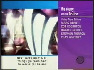 Y&R CBS Split Screen Credits