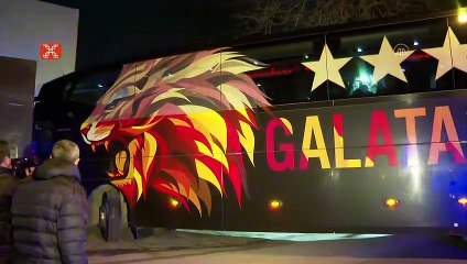 Galatasaray, zaferi Florya'da böyle kutladı