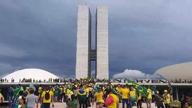 Rodrigo Pacheco repudia invasão do Congresso Nacional