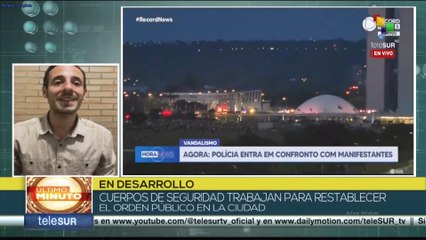 Autoridades restablecen el orden en Brasilia