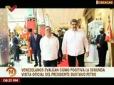 Venezolanos destacan el fortalecimiento de las relaciones entre Venezuela y Colombia
