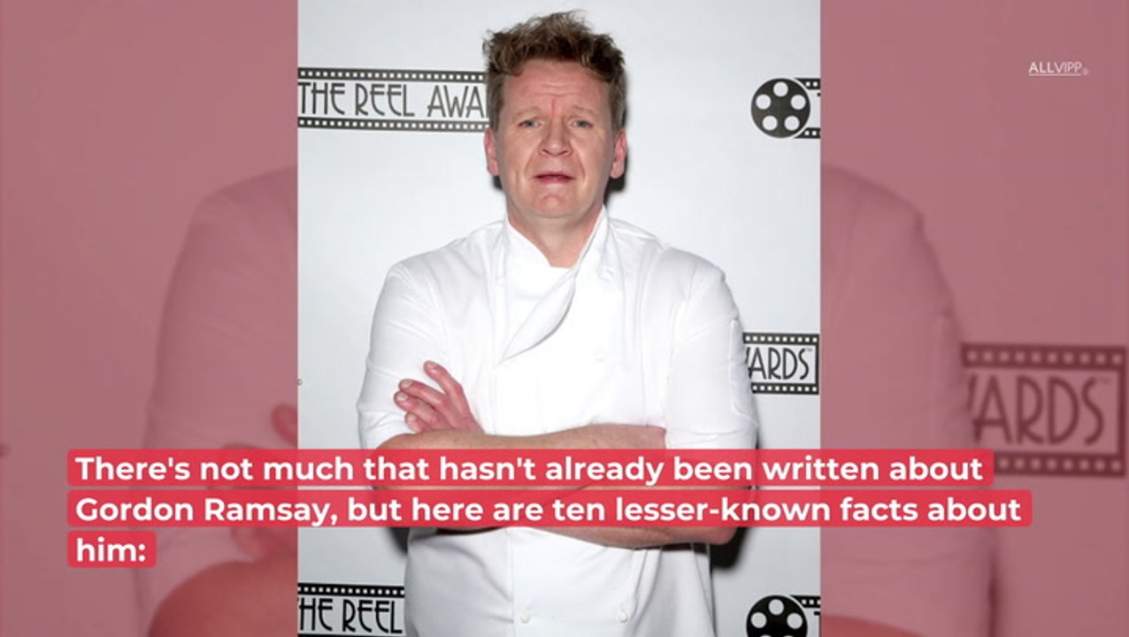 10 Lesser-Known Facts About Gordon Ramsay - video Dailymotion