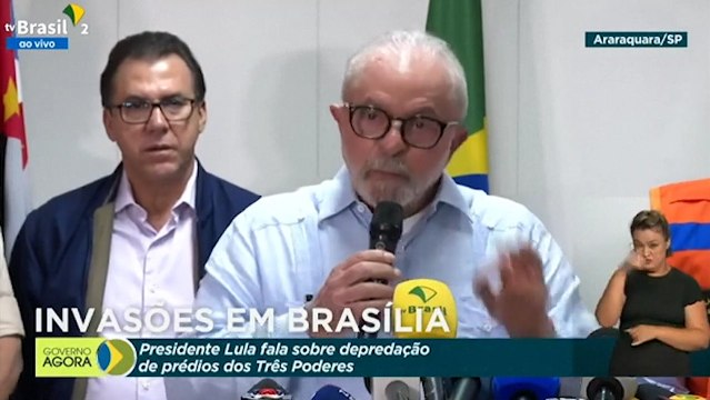 Mais de 100 presos; Lula diz que vândalos ‘serão encontrados e punidos’