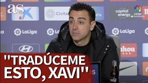 Xavi sobre su celebración 'poco eufórica' tras ganar al Atlético de Madrid