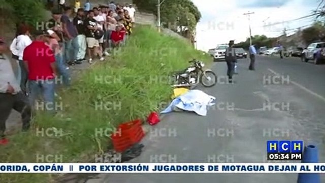 ¡Lamentable! Motociclista pierde la vida al accidentarse en la cuesta hacia El Picacho