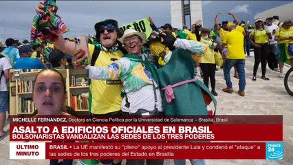 Michelle Fernández: "hay preocupación porque estos actos se repliquen en otras ciudades de Brasil"