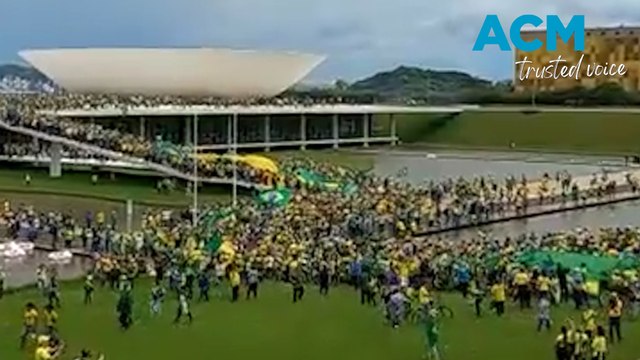 Protesters storm the Brazilian Congress in support of ex-president Jair Bolsonaro