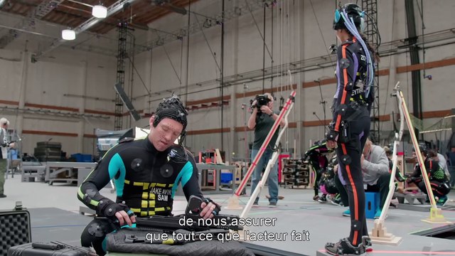 Avatar La voie de l’eau Film Making Of