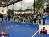 Inauguran cancha de usos múltiples 