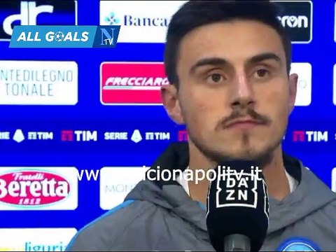 Sampdoria-Napoli 0-2 8/1/23 intervista post-partita Elijf Elmas