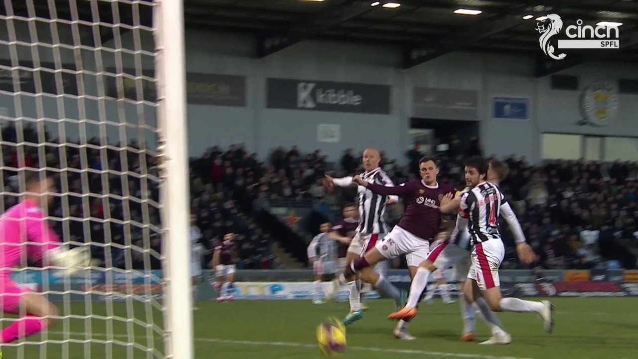 St Mirren v Hearts | SPFL 22/23 | Match Highlights