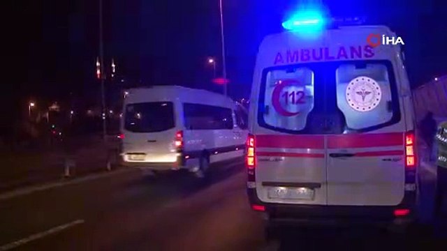 Haliç Köprüsü üzerinde otomobil takla attı