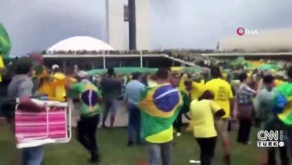 Brezilya'da kongre baskını