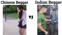 Chinese Beggar VS Indian Beggar  // Best Memes // China Vs India
