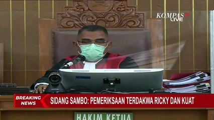 Dicecar Hakim, Ricky Ungkap Tak Dengar Perintah Hajar: Saya Dengar Bapak Bilang Jongkok!