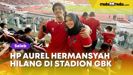 Hp Aurel Hermansyah Hilang di Stadion GBK, Pelaku Diduga Meraba-raba saat Mencuri