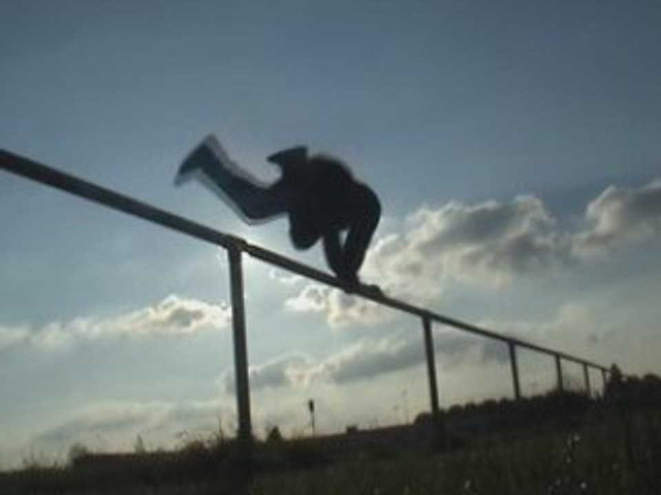 Chute barrière