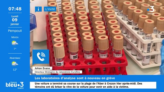 Grève des laboratoires / Eurofins / Johan Evano