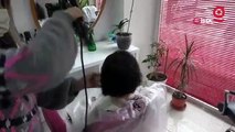 10 yaşındaki Zeynep beline uzanan saçlarını lösemili çocuklara bağışladı