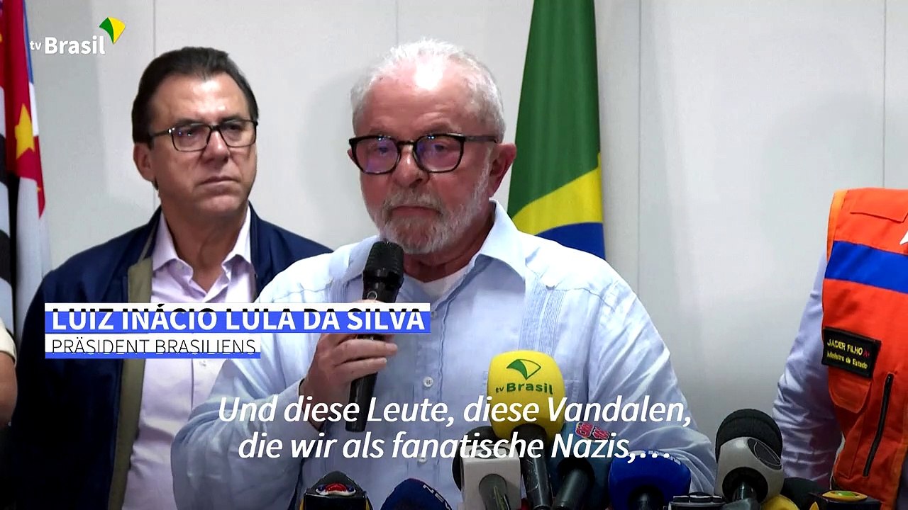 Lula verurteilt erstürmung des kongresses durch "fanatische faschisten"