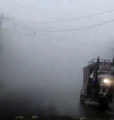 कोहरे की लिपटा श्रीगंगानगर जिला