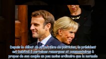 Emmanuel Macron - les confidences du président sur la présentation ratée de Brigitte à ses parents