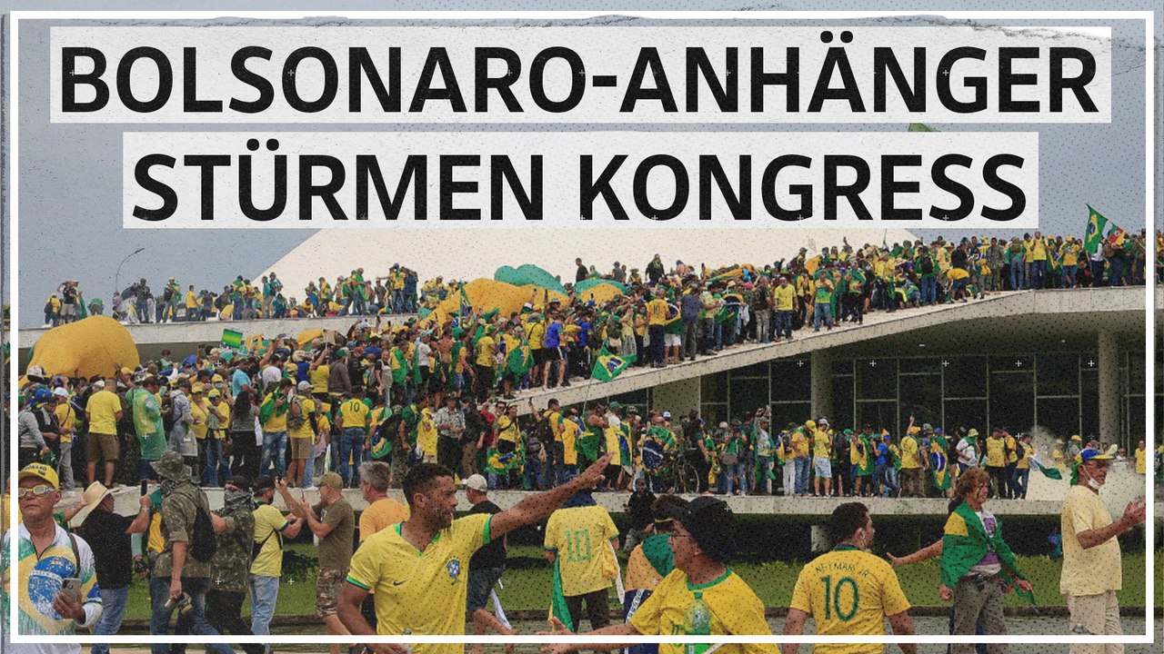Bolsonaro-Anhänger stürmen Kongress