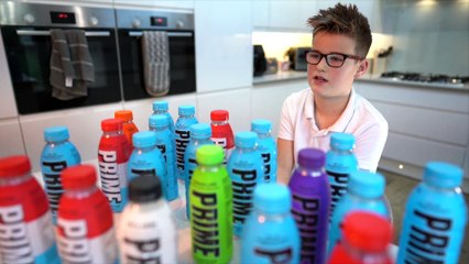 Budding “little Del Boy” makes tasty profit by re-selling EMPTY bottles of Prime energy drink