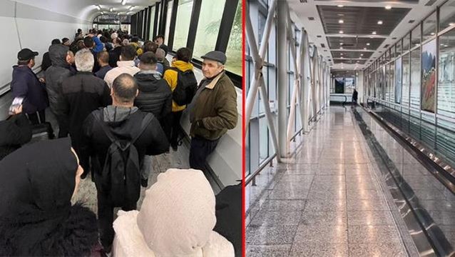 Sarp Sınır Kapısı'ndaki Iphone yoğunluğu yerini sessizliğe bıraktı