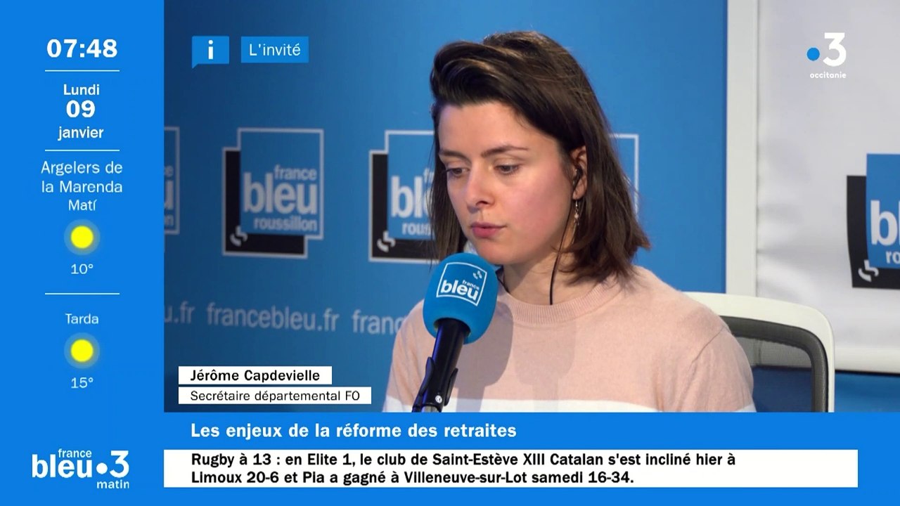 Réforme des retraites : "Il vaut mieux augmenter les salaires", selon le syndicat FO des Pyrénées-Orientales